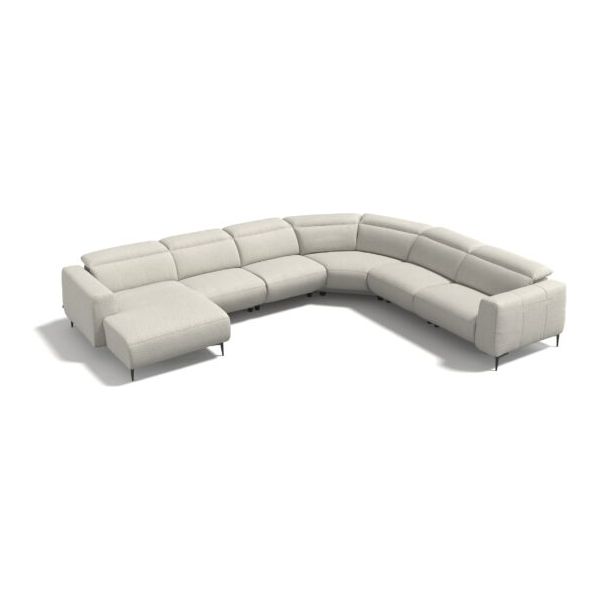 Modulax-MAXIME-9504-Corner-Sofa-Unit-Light-Grey