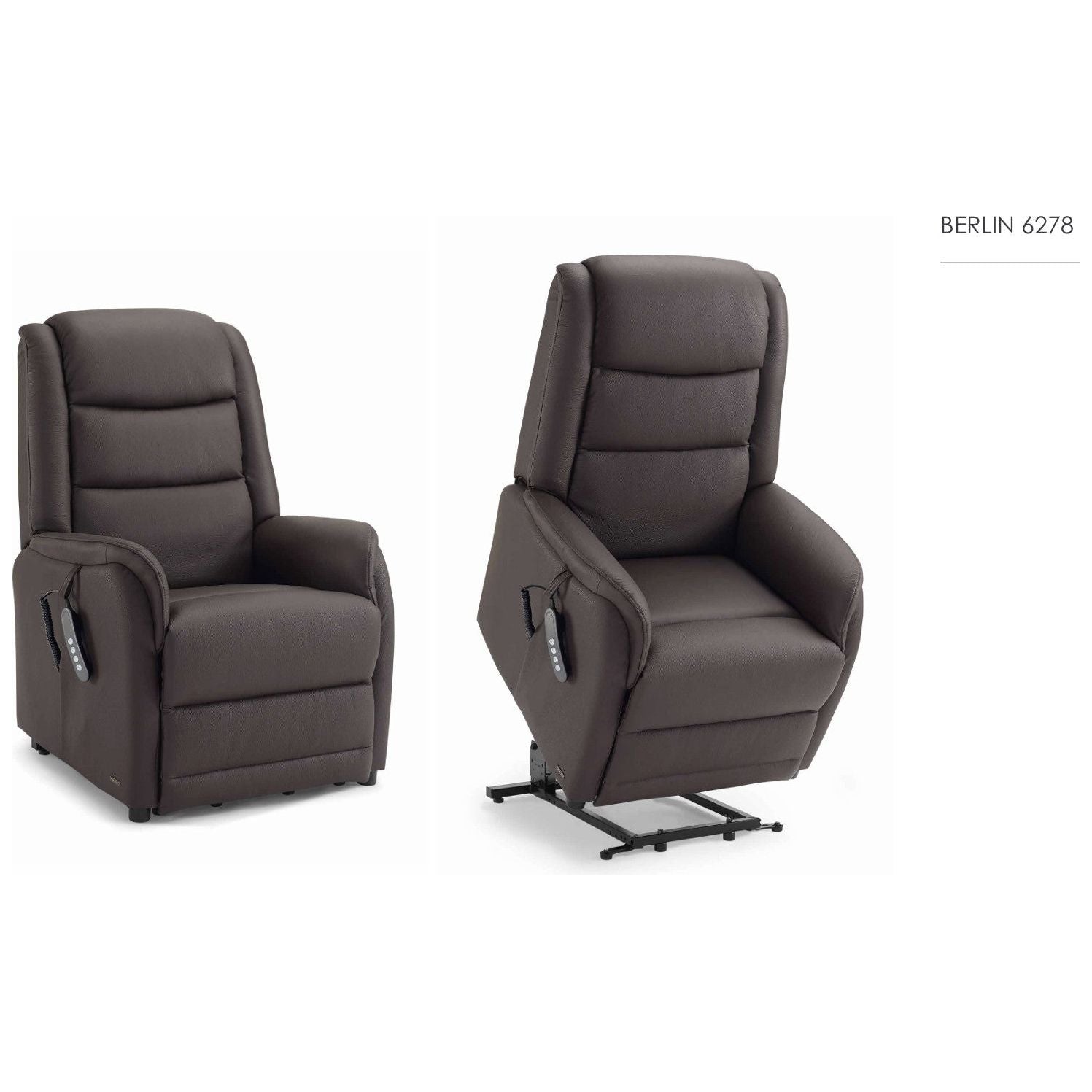 Berlin 8278 Luxury Powere Leathe Recliner