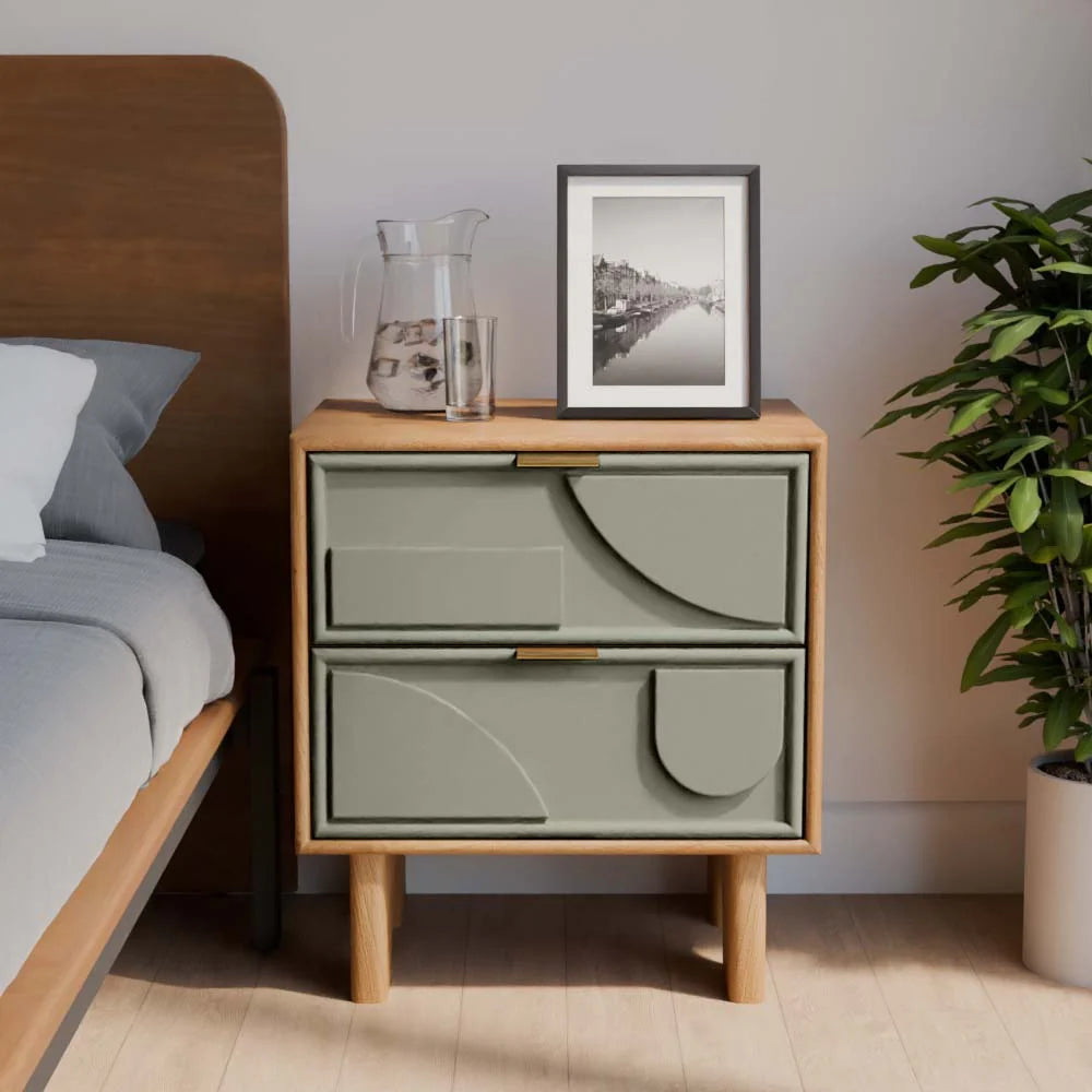 Pixel Two Drawer Side Table