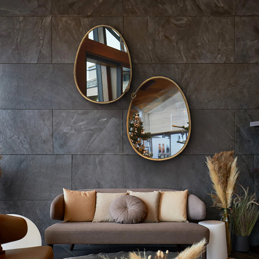 Elan Dual Iron Mirror Set
