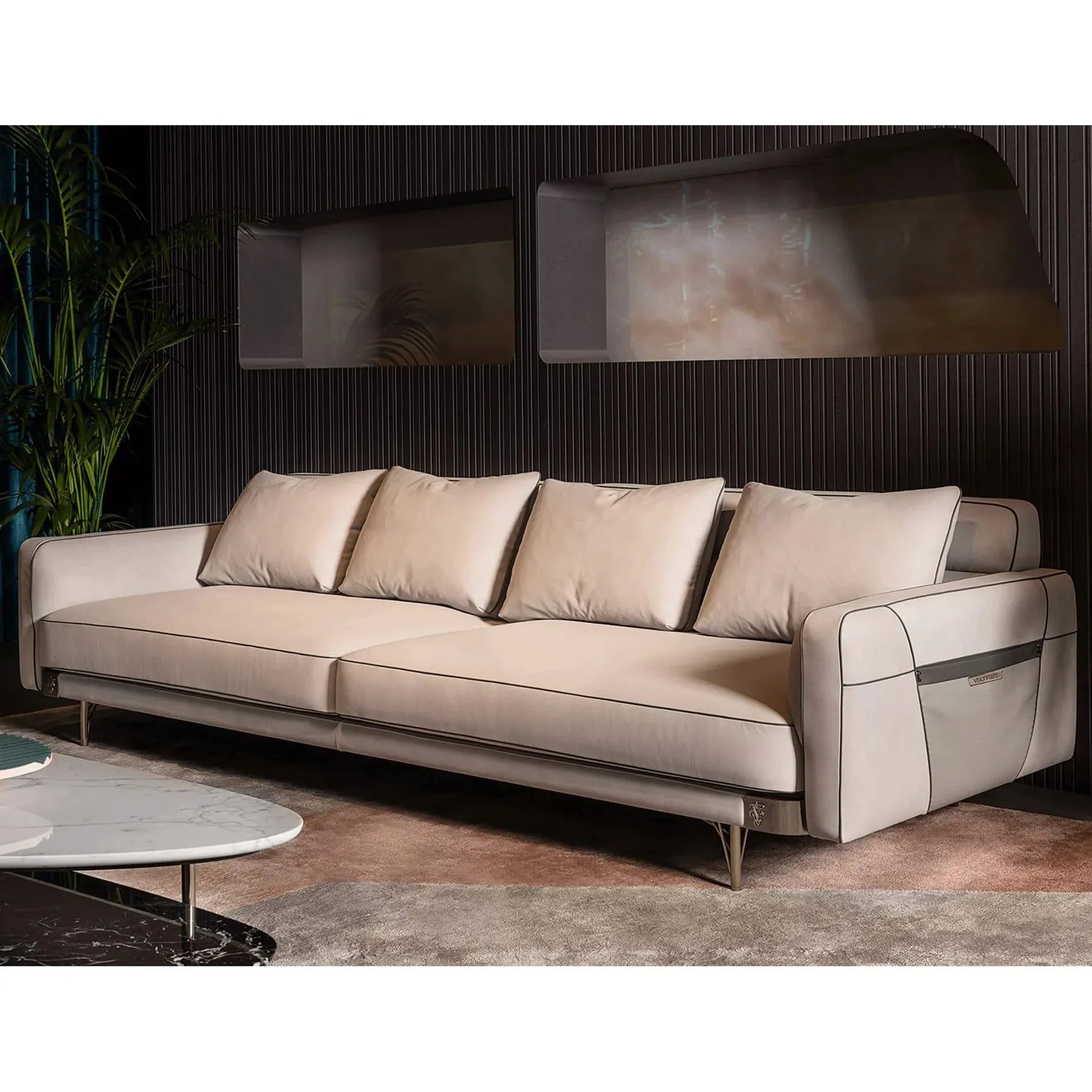 Leather Luxury Sofa - Visionaire Range