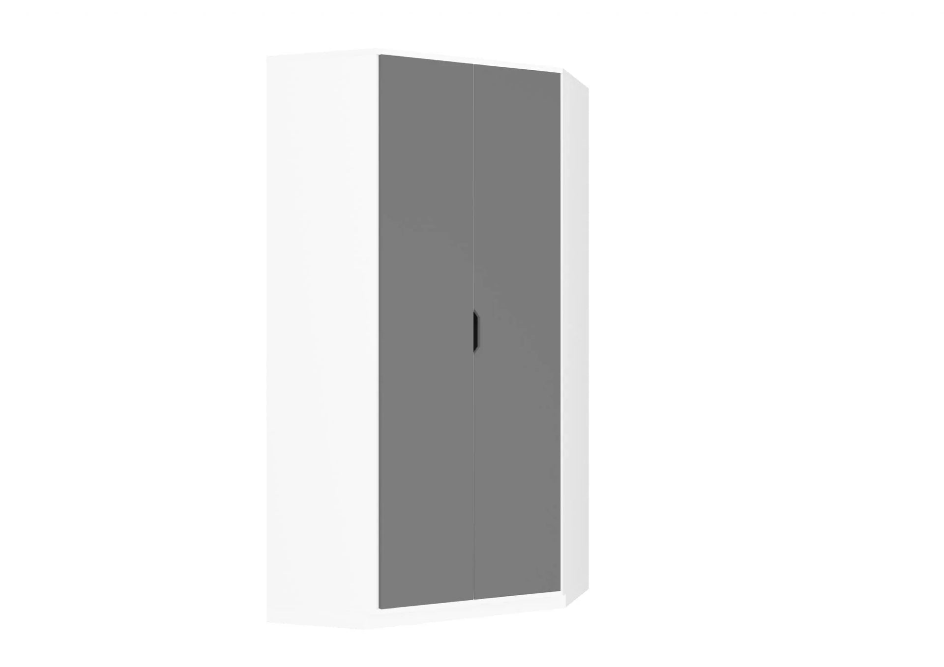 santino-high-gloss-grey-white-corner-wardrobe._jpg - G7 Luxury Interiors (UK)
