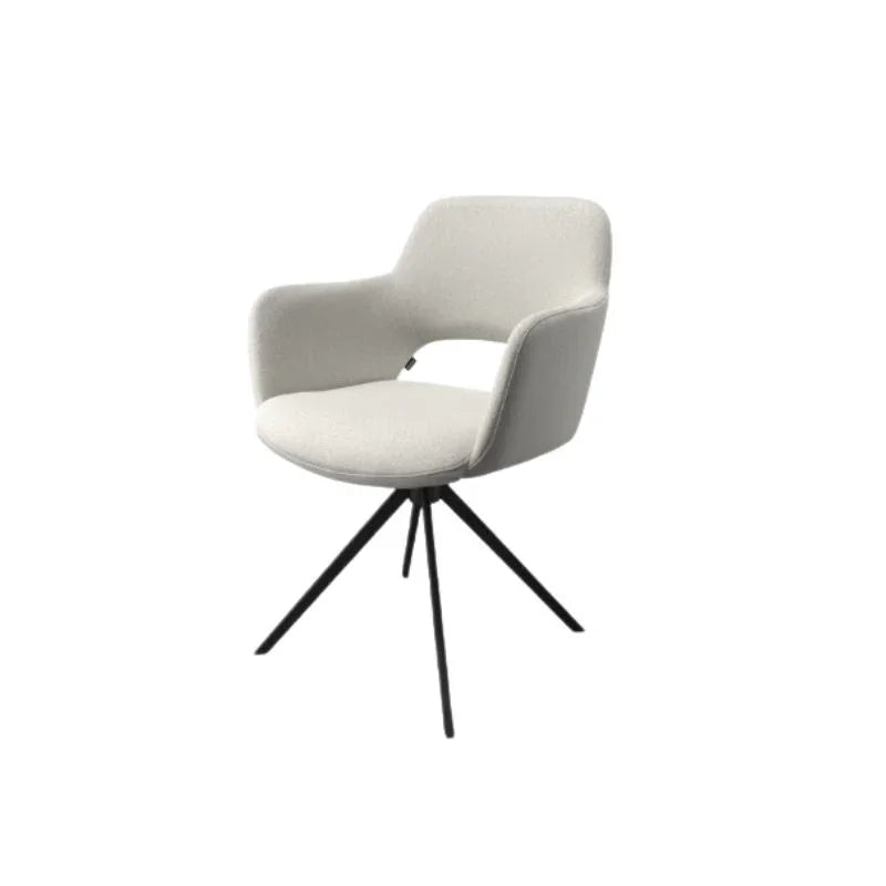 swivel-dining-chair-white-leather._jpg - G7 Luxury Interiors (UK)